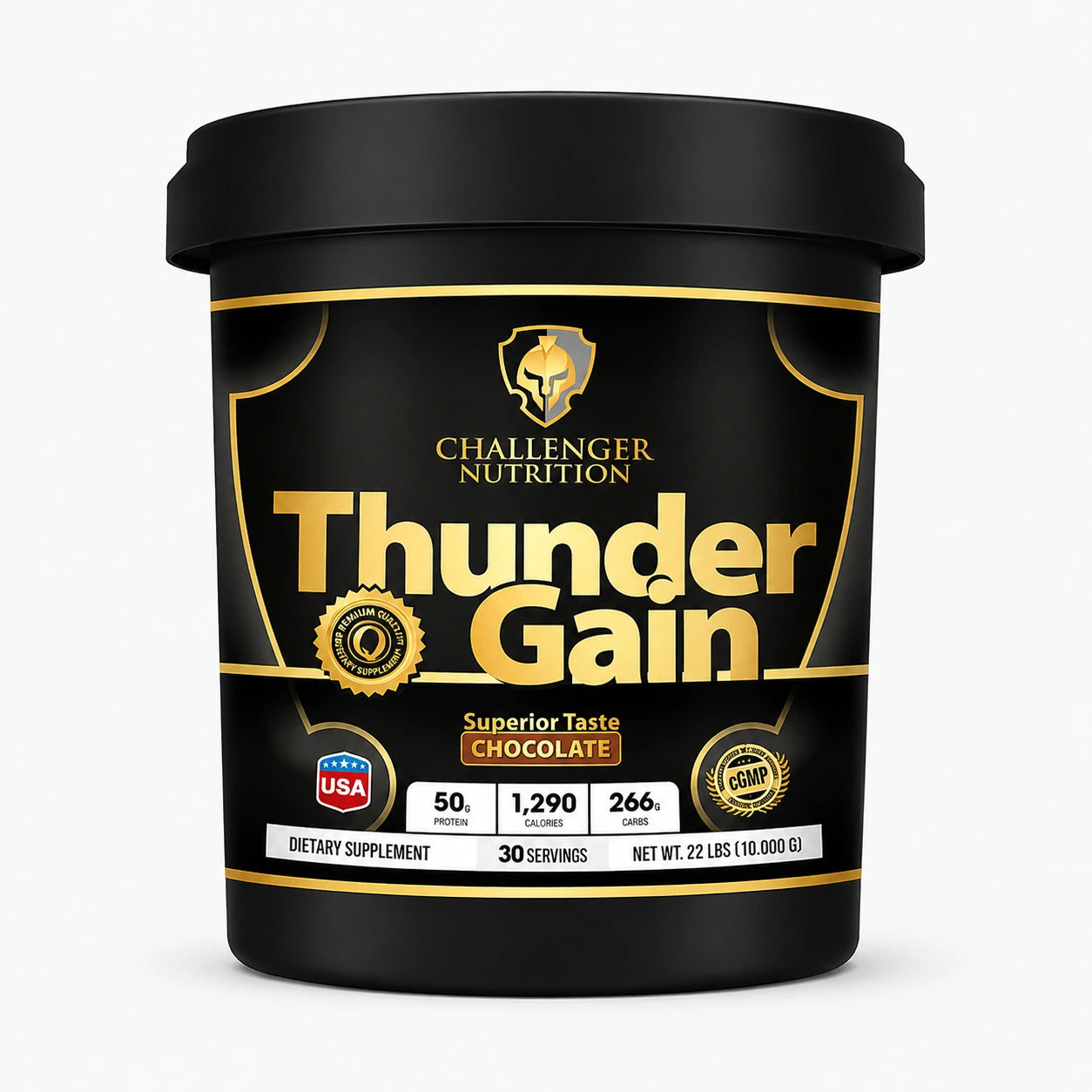 Challenger Nutrition | Thunder Gain (10KG / 30 Servings)