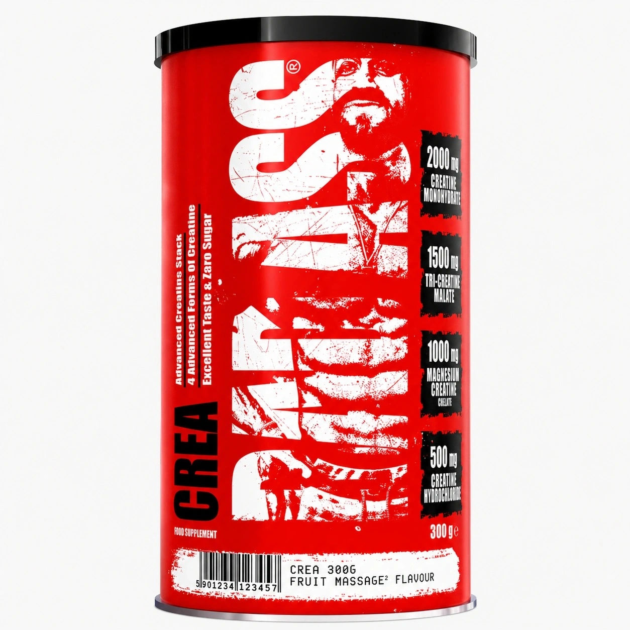 Bad Ass, Crea, 300g, 52 Servings