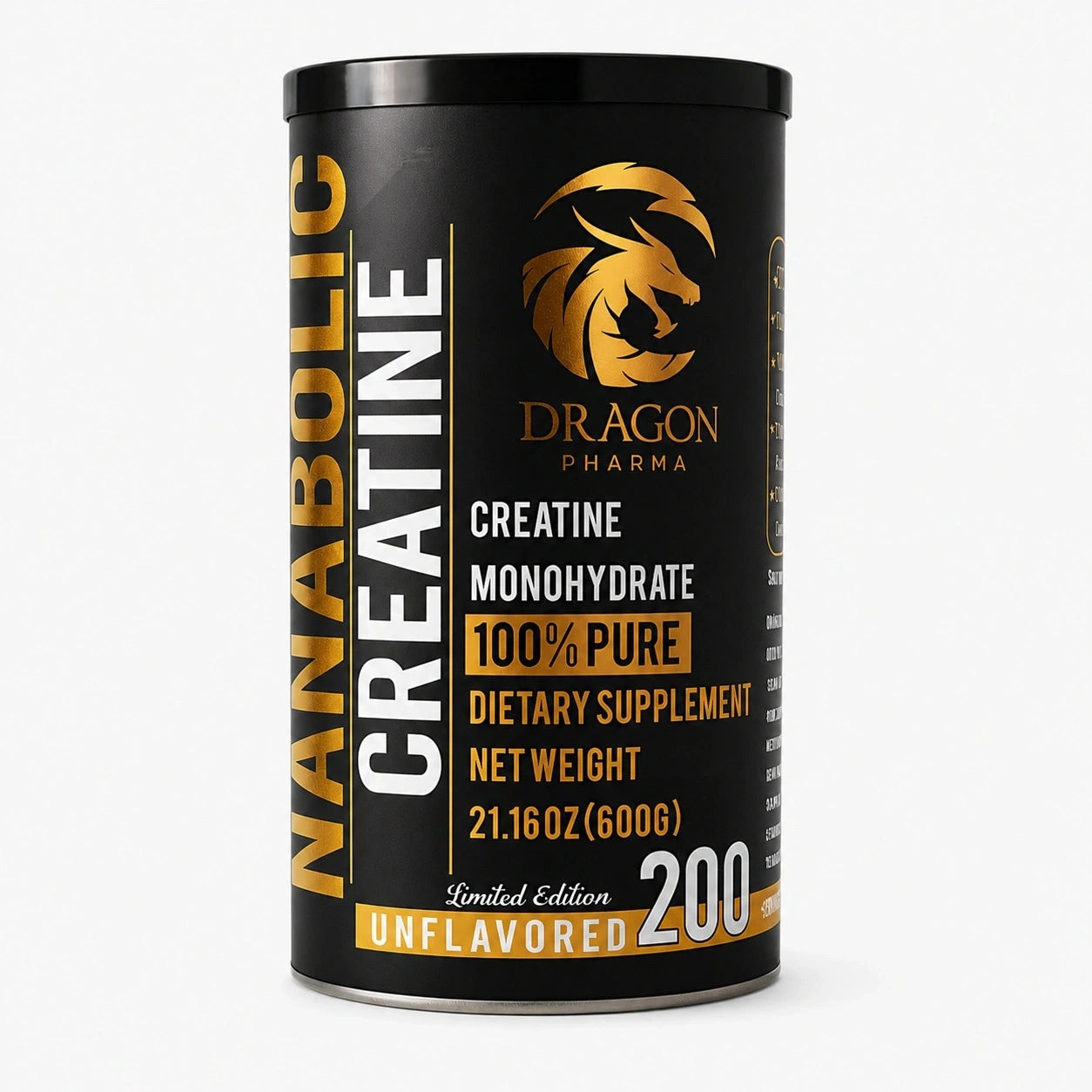 DRAGON ANABOLIC CREATEIN 600G 200 SERVING