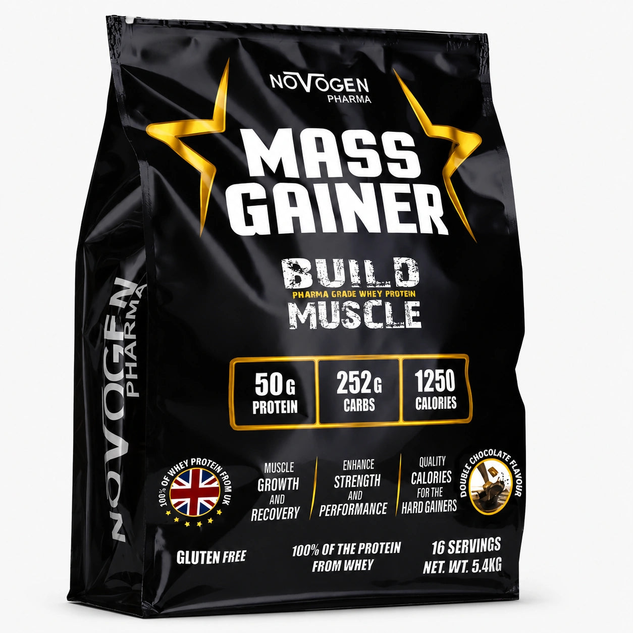 Novogen Pharma | Mass Gainer (5.4KG / 16 Servings)