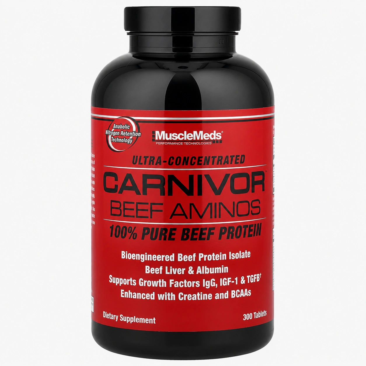 MuscleMeds | Carnivor Beef Amino - Ultra-Concentrated (300 Tablets)