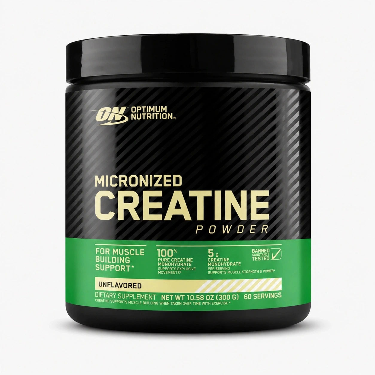 Optimum Nutrition, Micronized Creatine, 300g, 60 Servings