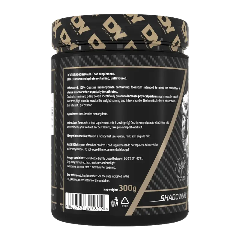 Dy Nutrition, Creatine Monohydrate, 300g, 60 Serving
