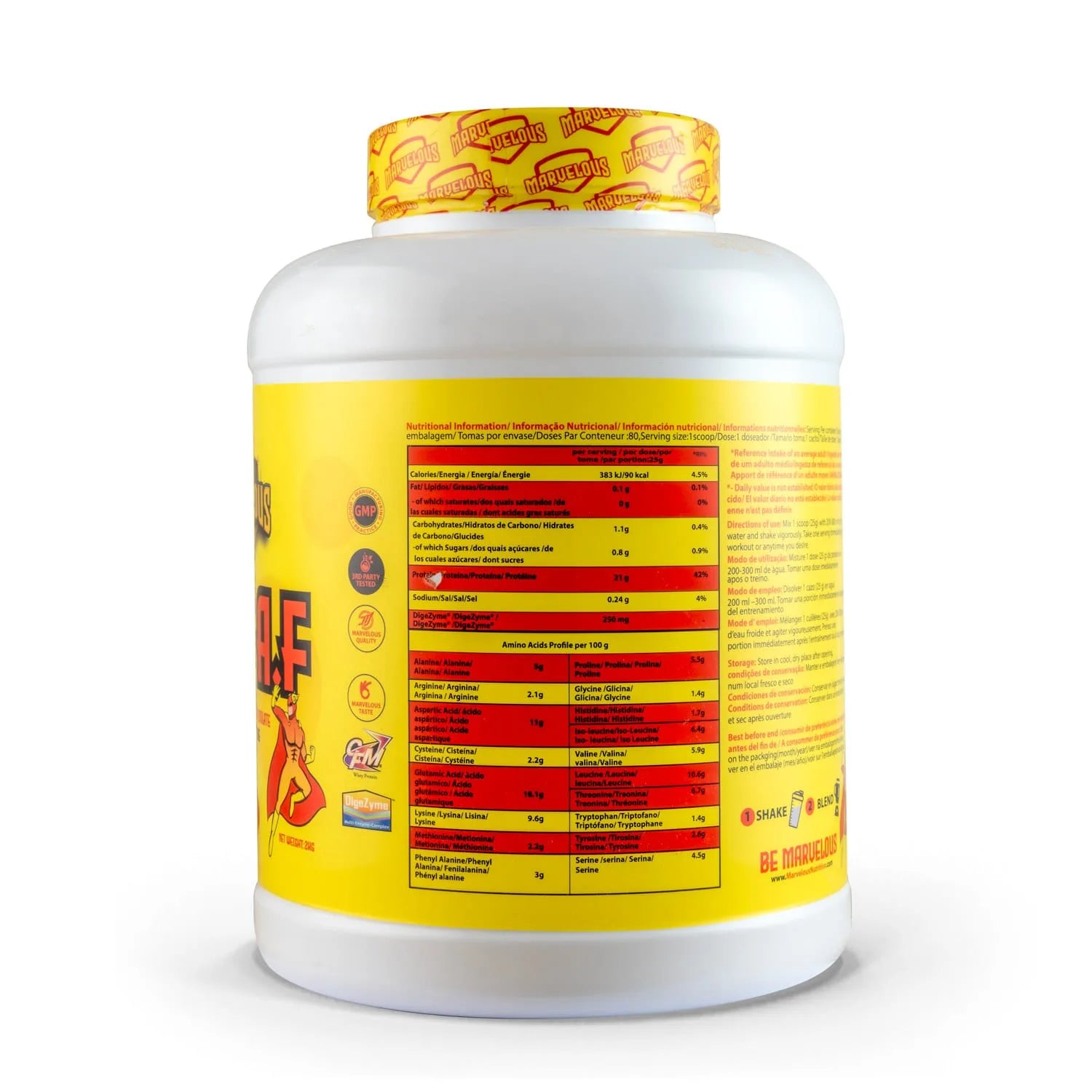 Marvelous Nutrition | LEAN AF protein