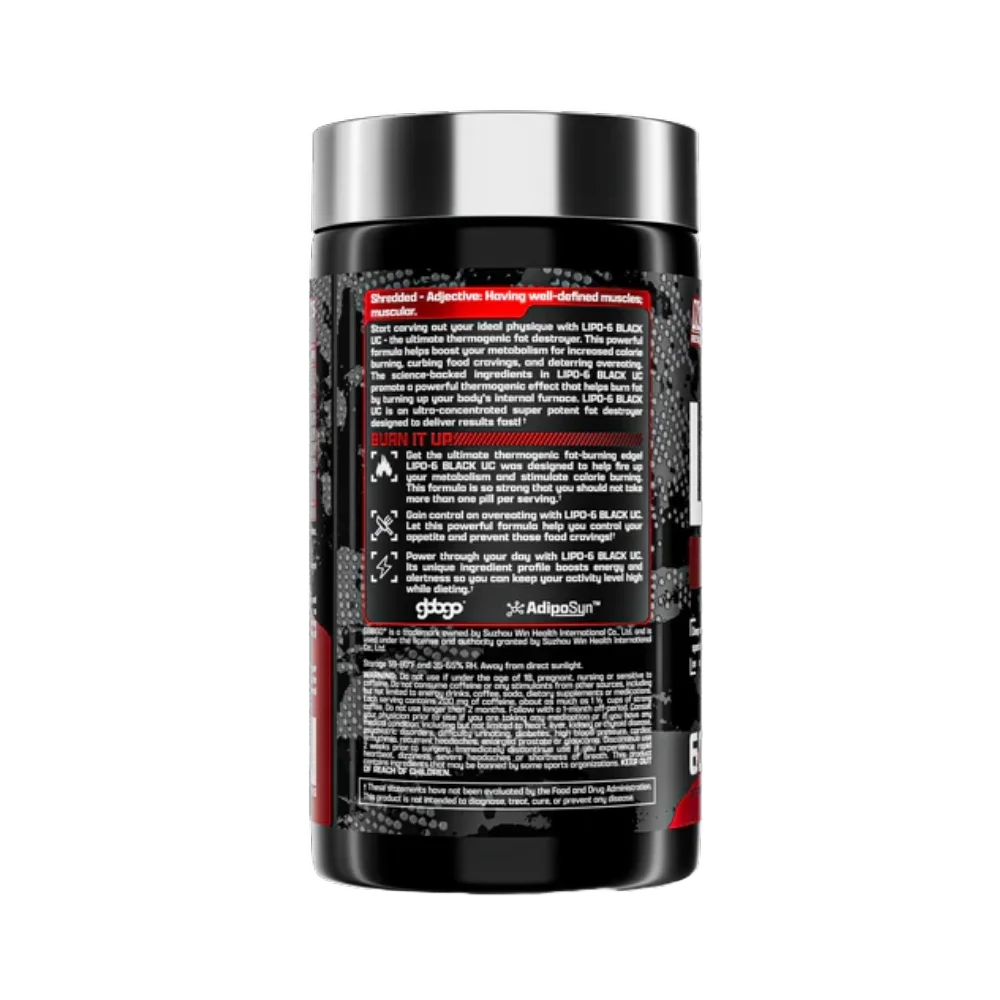 Nutrex Research | Lipo-6 Black Ultra Concentrate (60 Caps)