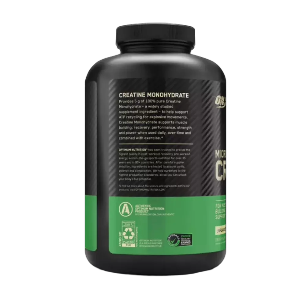 Optimum Nutrition, Creatine Micronized, 600g, 120 Servings