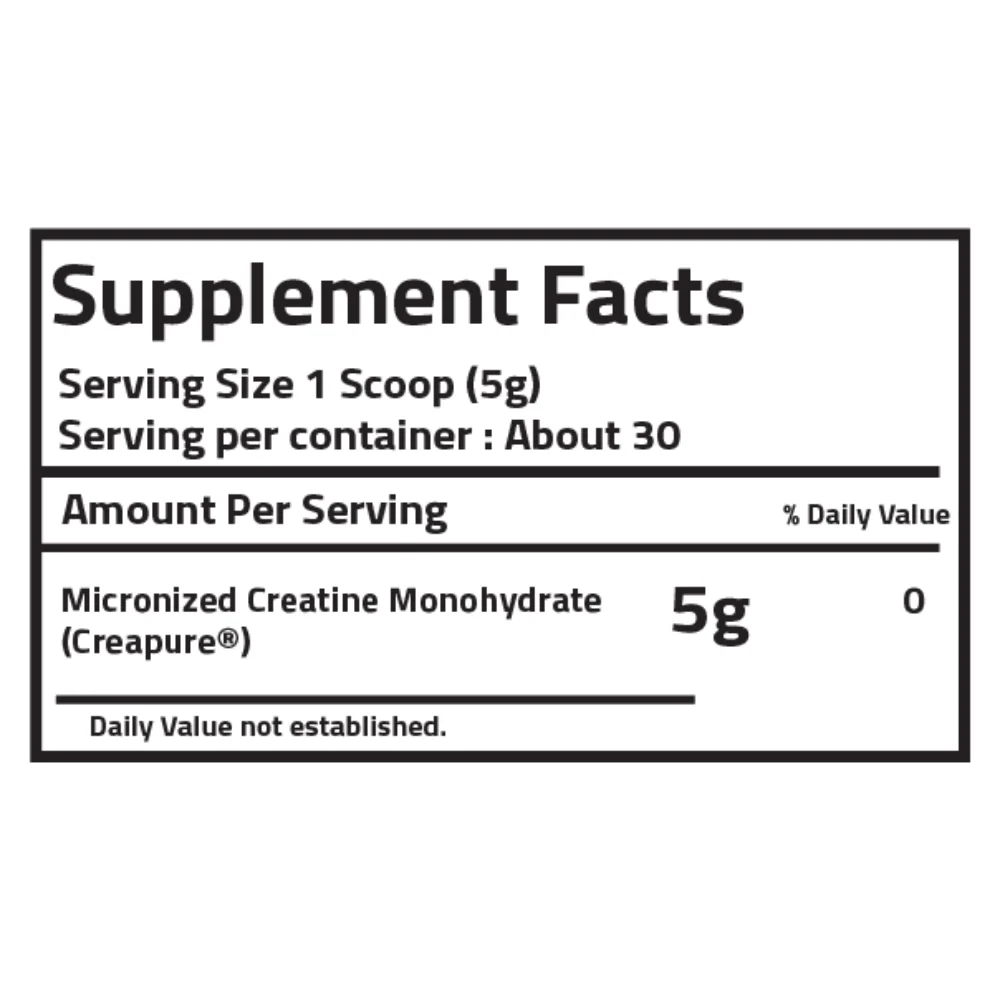PureGanic, CreaGanic Creapure, 150g, 30 Servings