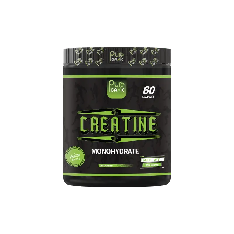 PureGanic, Creatine Monohydrate, 300g, 60 Servings