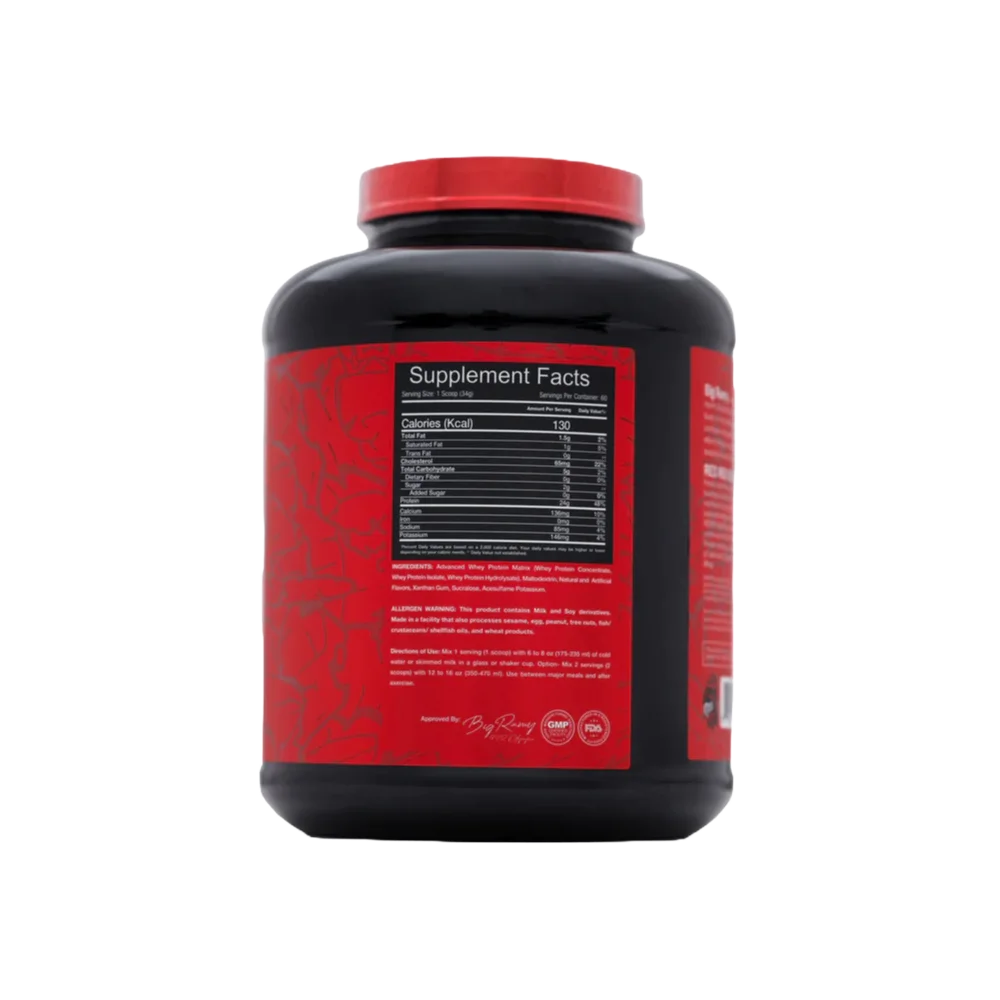Red Rex, Big Whey, 2kg, 60 Servings