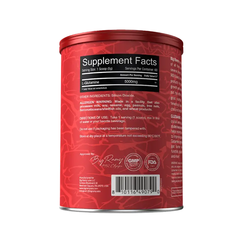 Red Rex | Glutamine - Recovery & Immunity (300G)