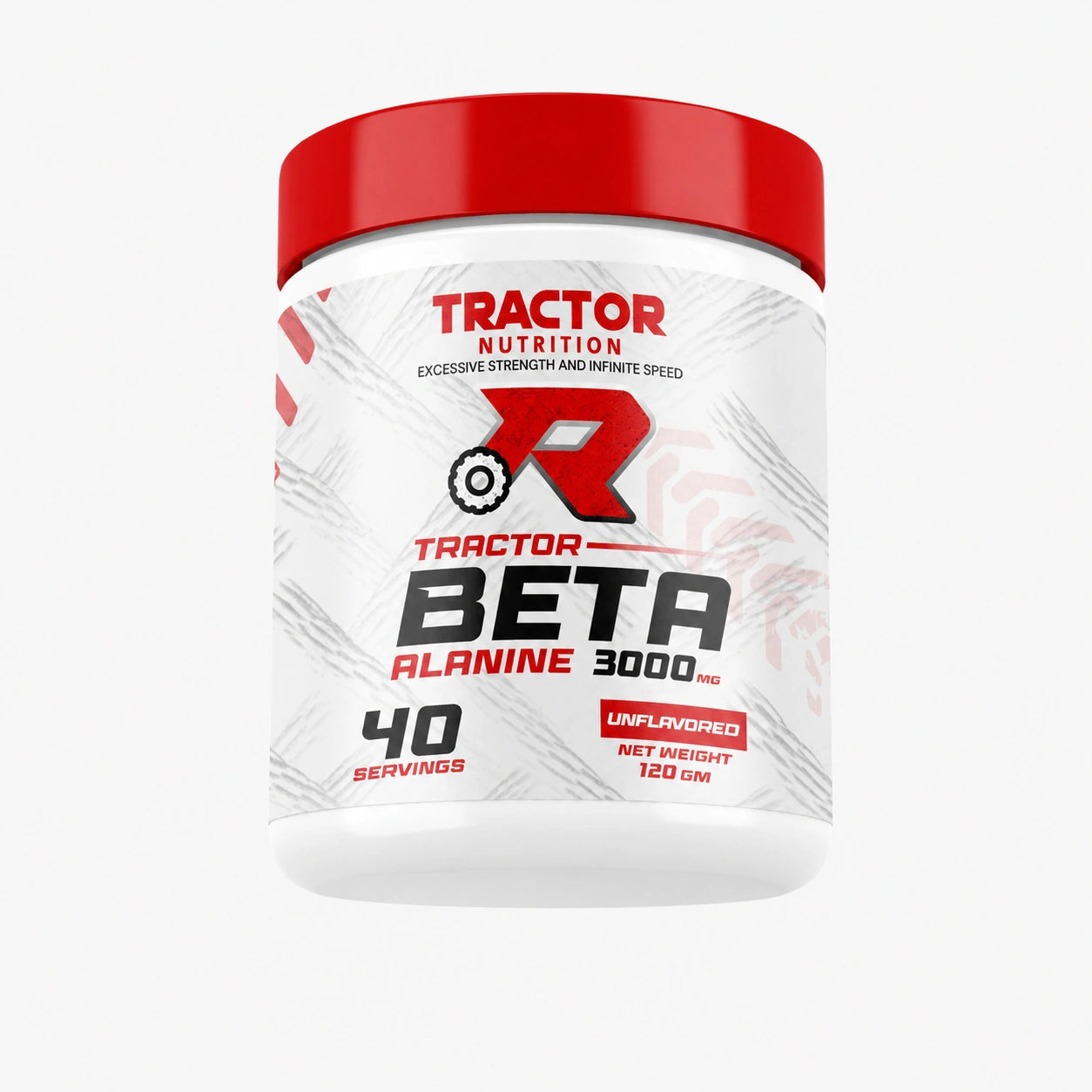 Tractor | Beta Alanine 3000 - Endurance & Power (40 Servings)