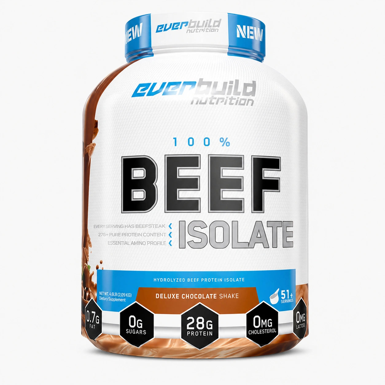 Ever Build Nutrition Ultra Premium 100% Beef Protein Isolate