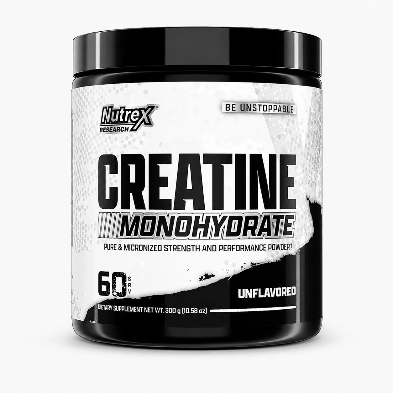 Nutrex Research, Creatine Monohydrate, Unflavored, 300g, 60 Serving