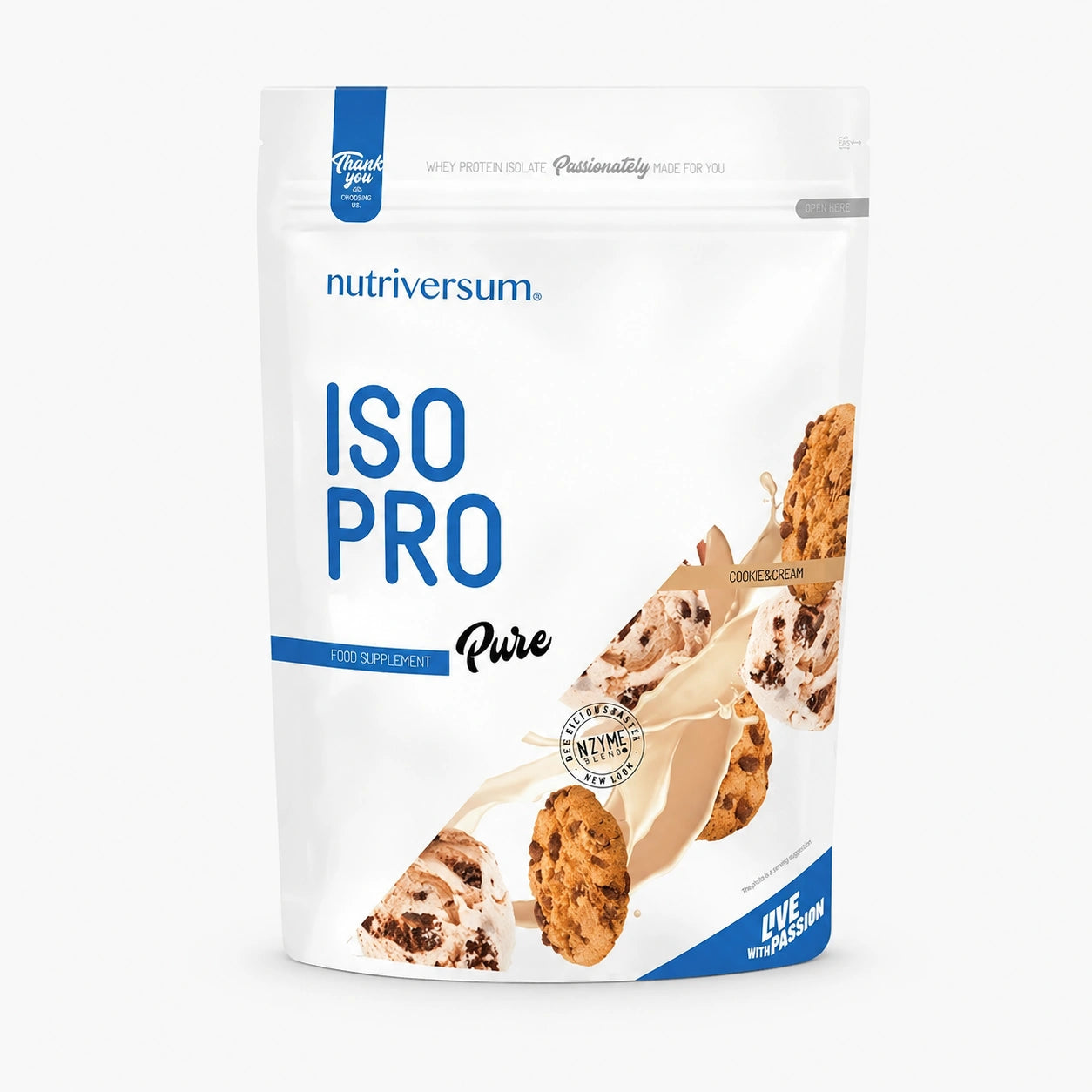 Nutriversum, Iso Pro Pure, 1kg, 40 Servings