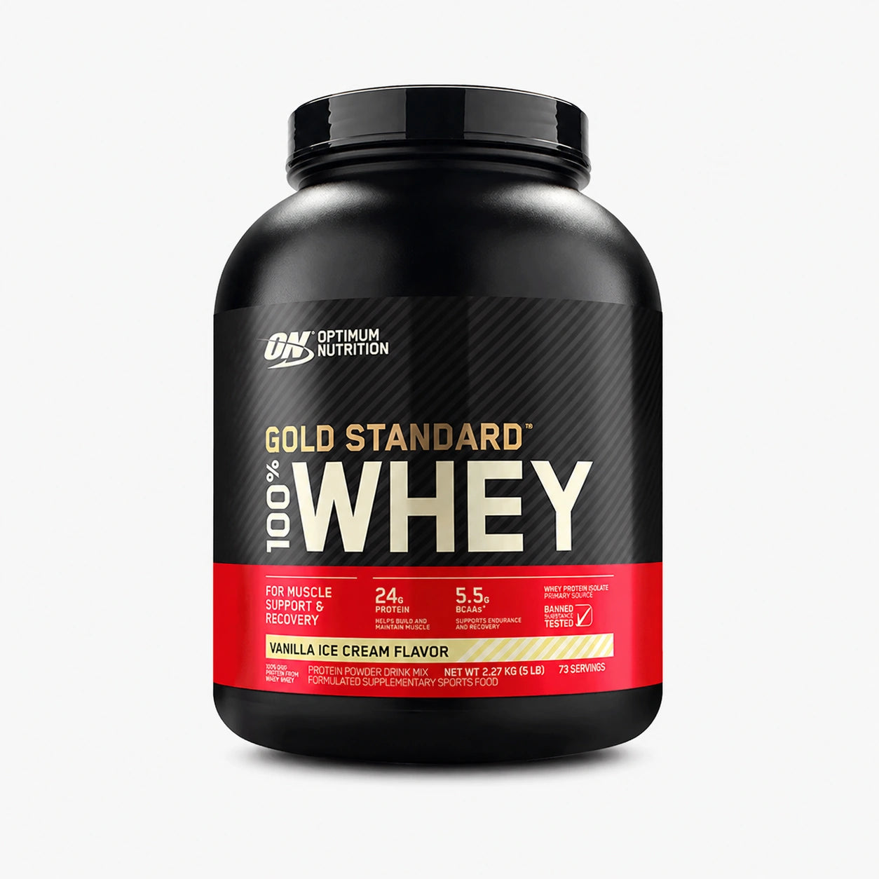 Optimum Nutrition, Gold Standard 100% Whey, 2.2kg