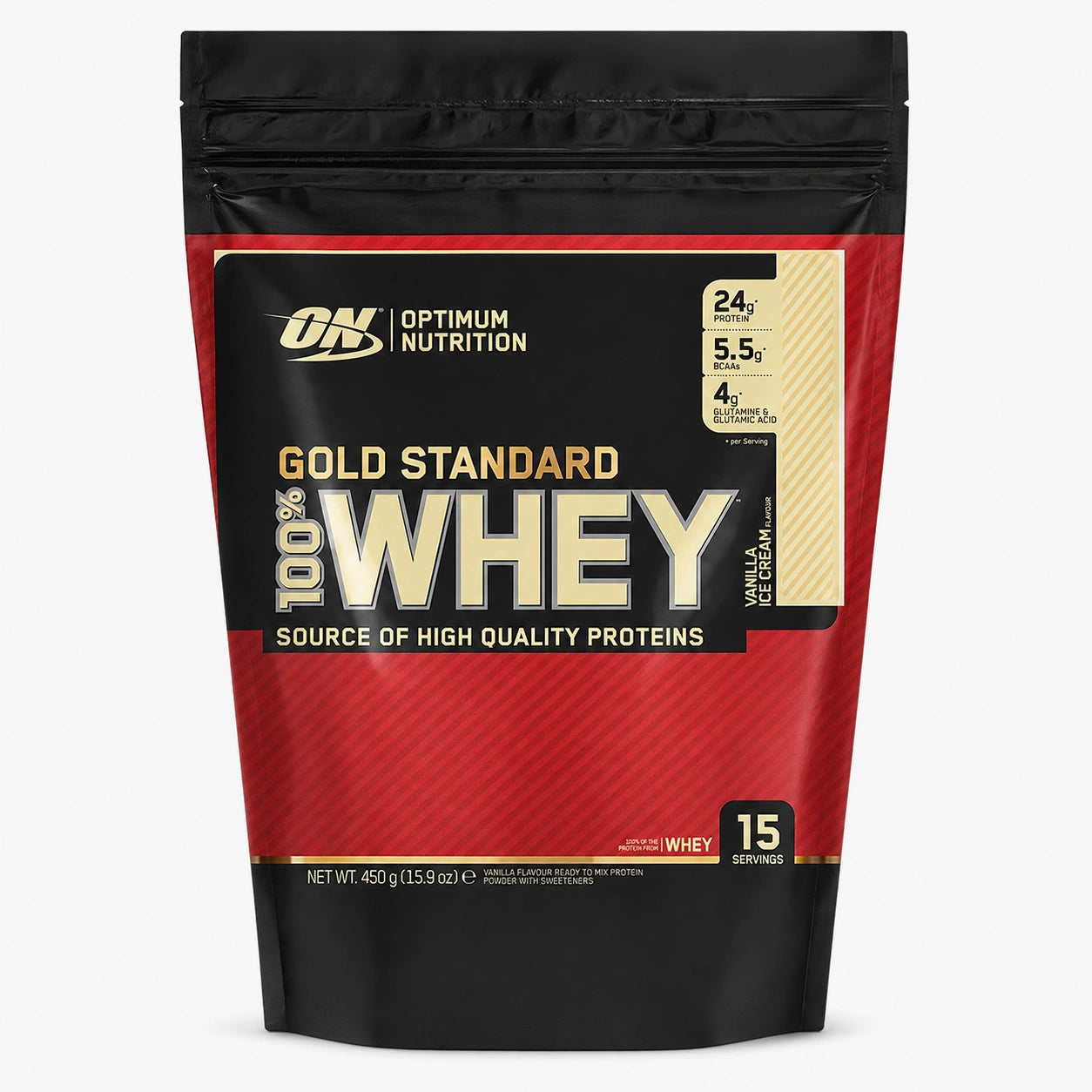 Optimum Nutrition, Gold Standard 100% Whey, 0.5 kg
