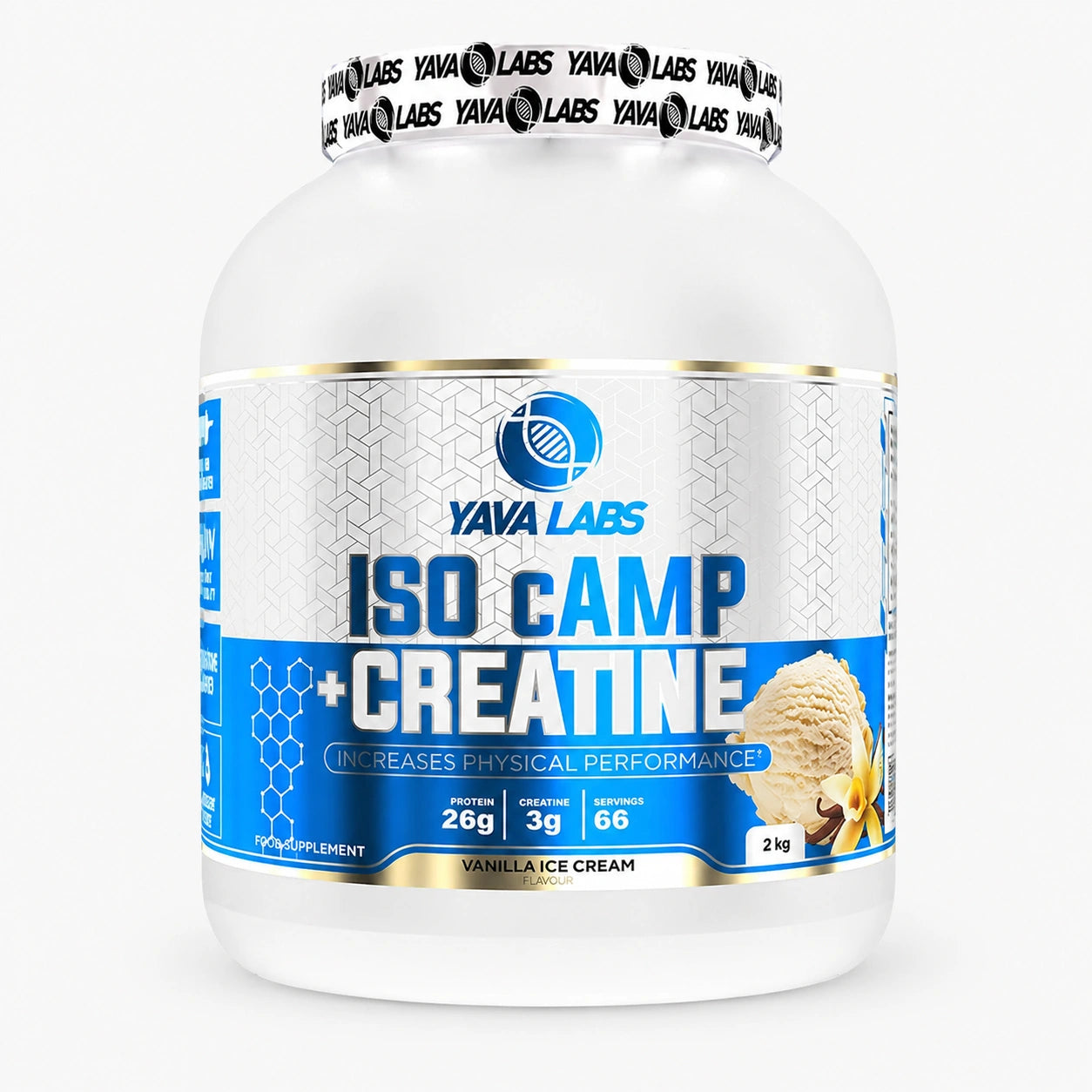 Yava Labs, ISO CAMP +CREATINE, 2KG, 66 Servings